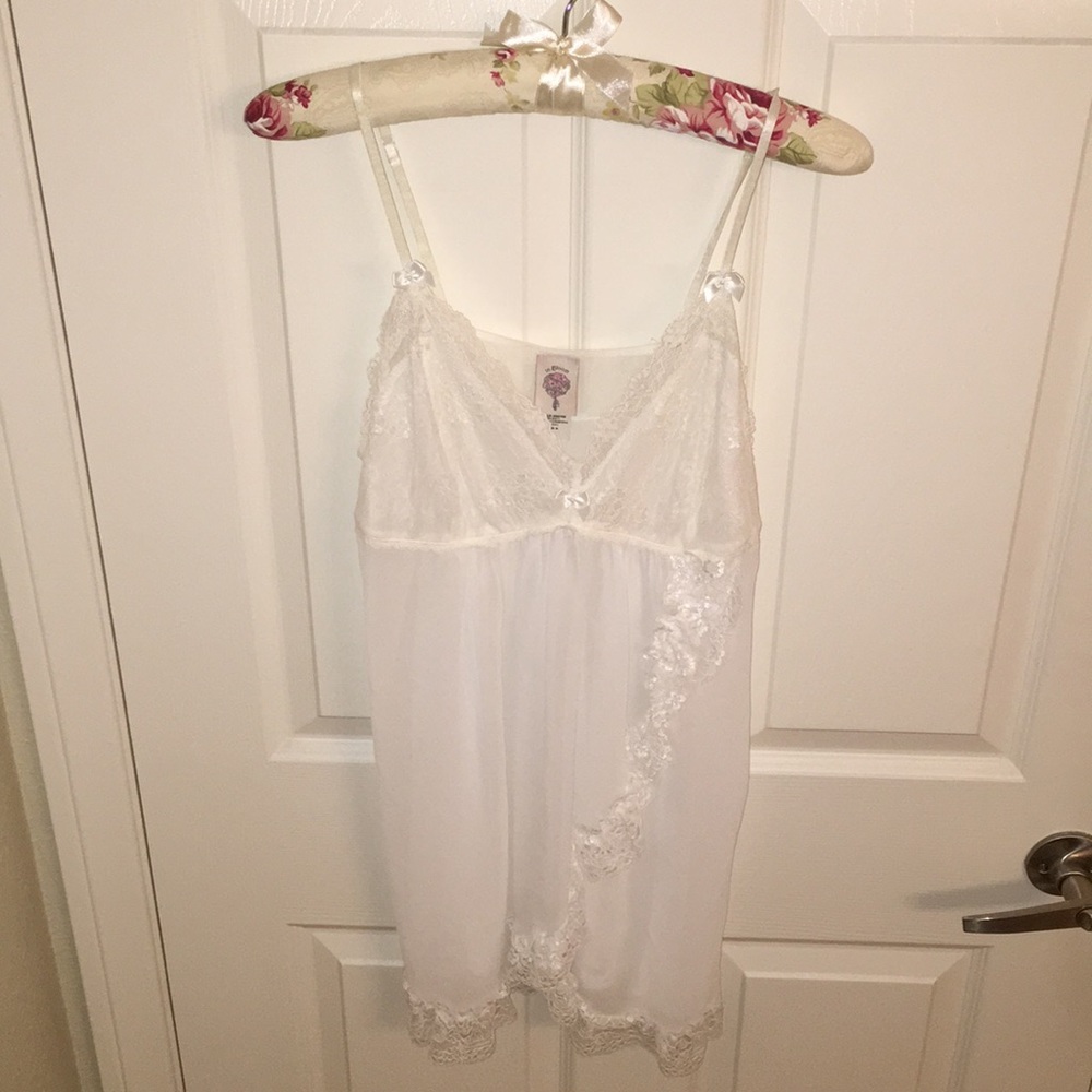 In Bloom bridal nightie lace edge